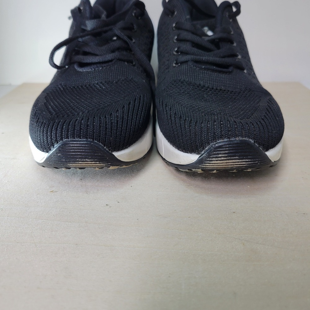 Mishansha Black Running Shoes Sneakers‎ Athletic Comfort Walking - Size 10 - Picture 7 of 8